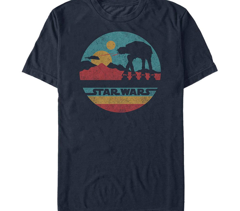 An image of a  Star Wars At At Mountain Unisex t-Shirt