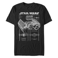 An image of a  Star Wars R2-D2 Schematic Unisex t-Shirt