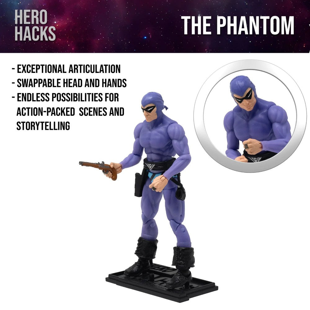 The Phantom Hero H.A.C.K.S. 11th Phantom Series Action Figure - Light Purple Suit Edition
