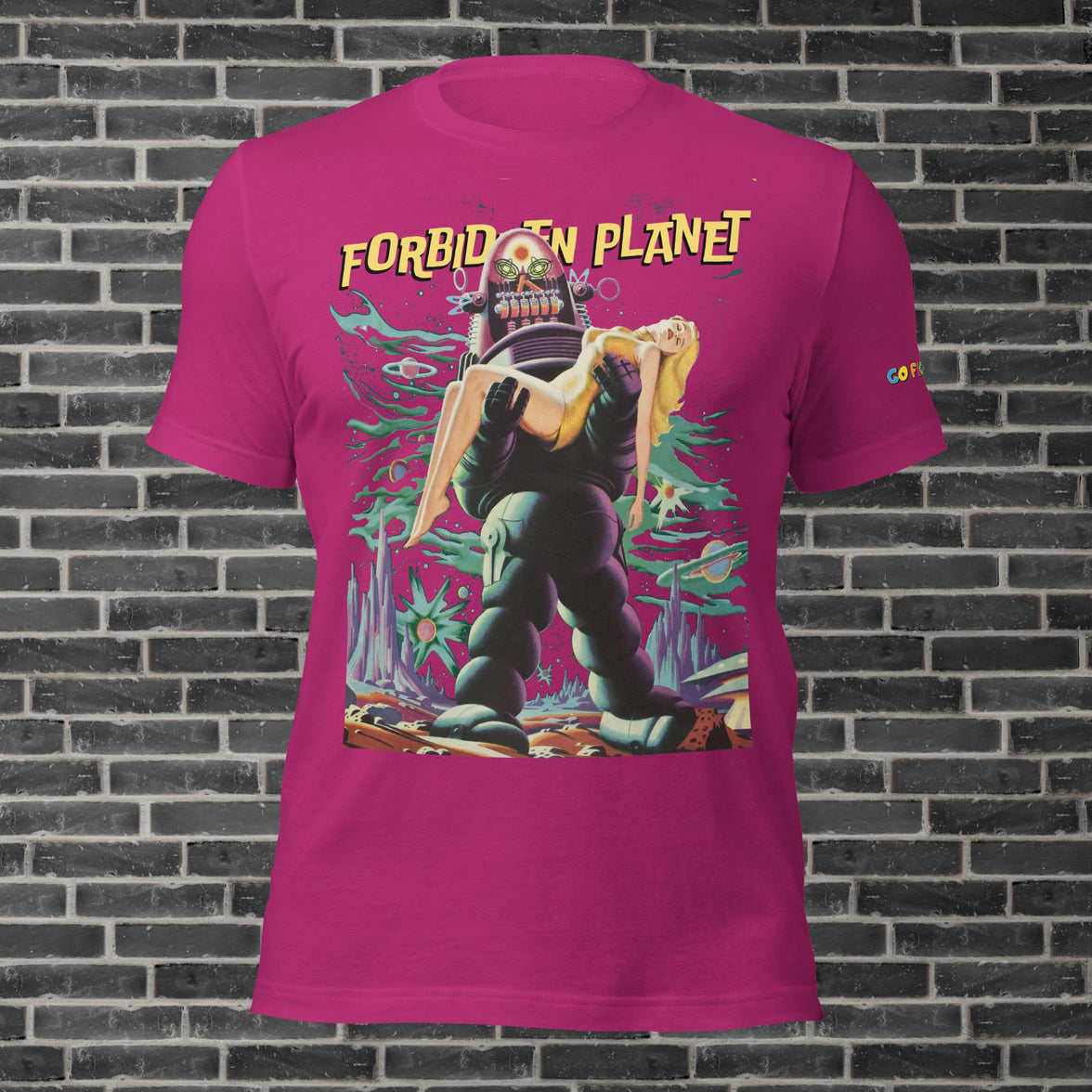 Image of Black Heather Forbidden Planet T-Shirt