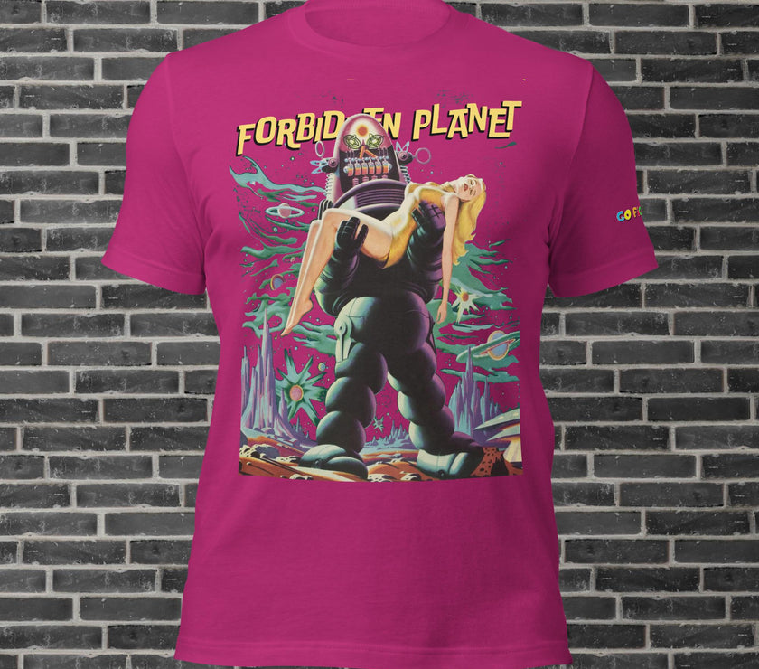 Image of Black Heather Forbidden Planet T-Shirt