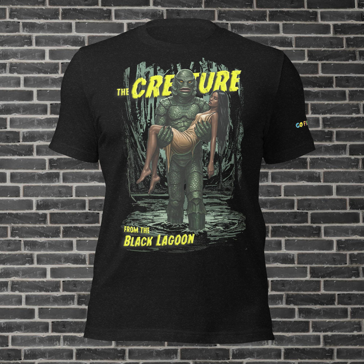 Image of Black Heather Creature from the Black Lagoon Unisex t-shirt