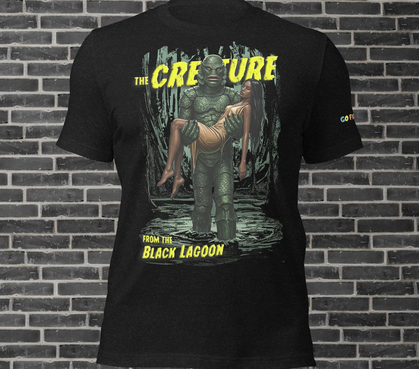 Image of Black Heather Creature from the Black Lagoon Unisex t-shirt