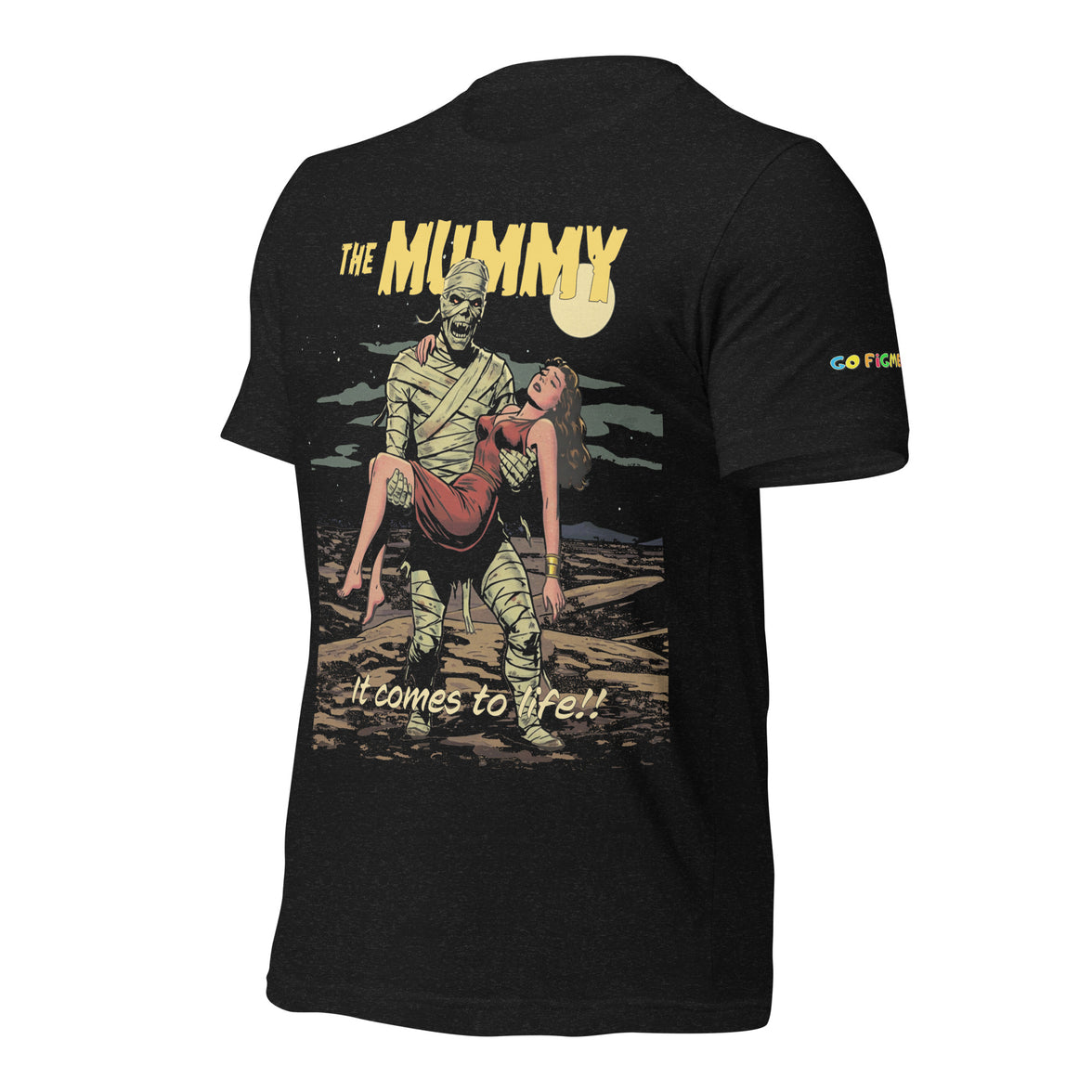 Image of Black “The Mummy's Treasure Unisex t-shirt