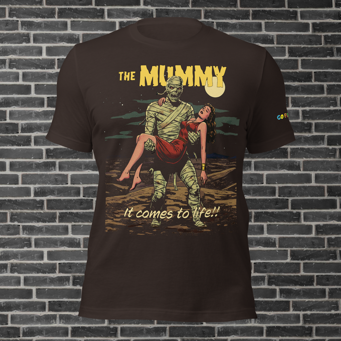 Image of Black “The Mummy's Treasure Unisex t-shirt