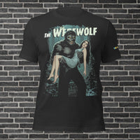 Image of Black Werewolf's Moonlit Prey Unisex t-shirt