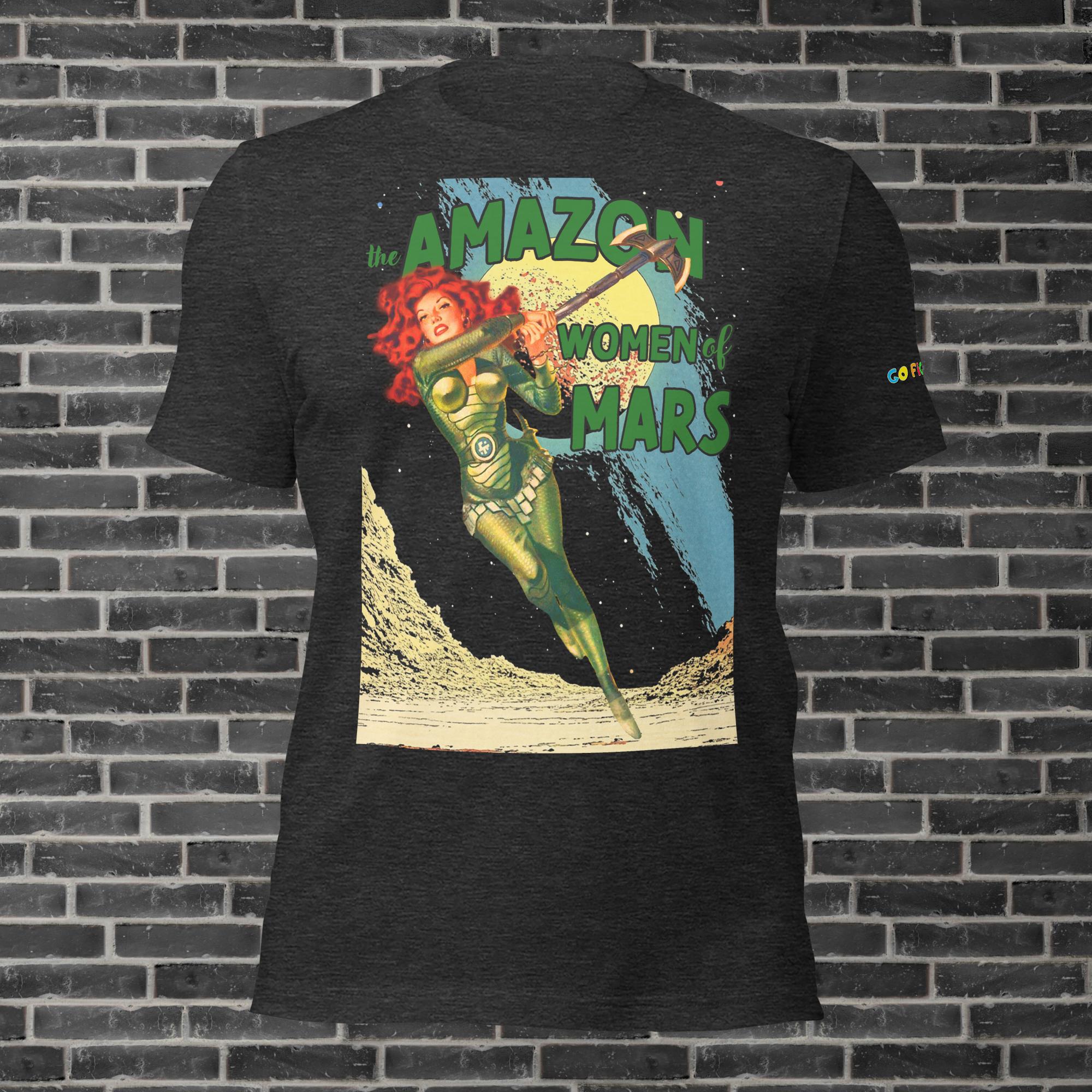 Image of Black Heather The Amazon Women of Mars Unisex t-shirt