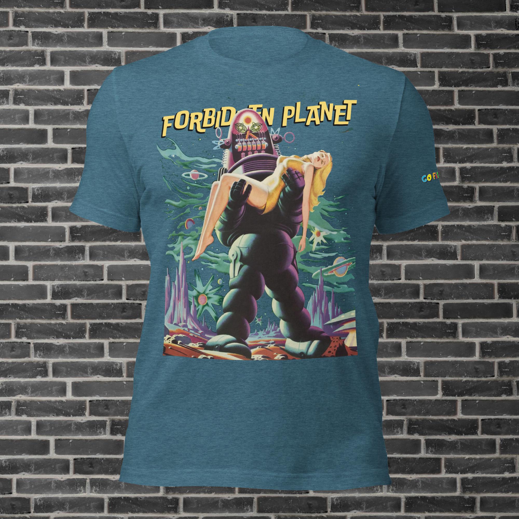 Image of Black Heather Forbidden Planet T-Shirt