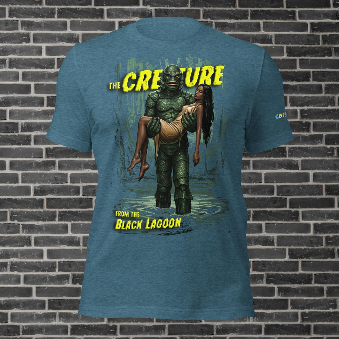 Image of Black Heather Creature from the Black Lagoon Unisex t-shirt