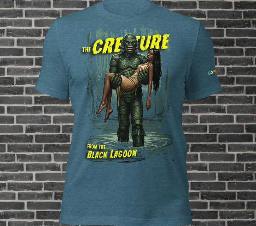 Image of Black Heather Creature from the Black Lagoon Unisex t-shirt