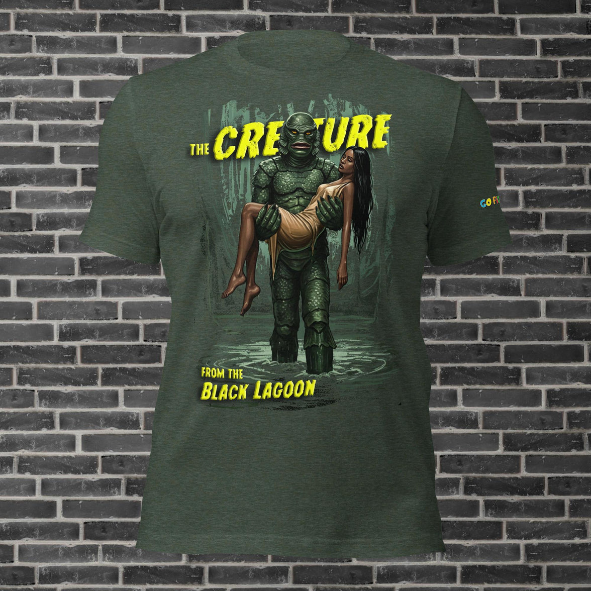 Image of Black Heather Creature from the Black Lagoon Unisex t-shirt
