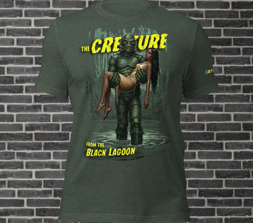 Image of Black Heather Creature from the Black Lagoon Unisex t-shirt