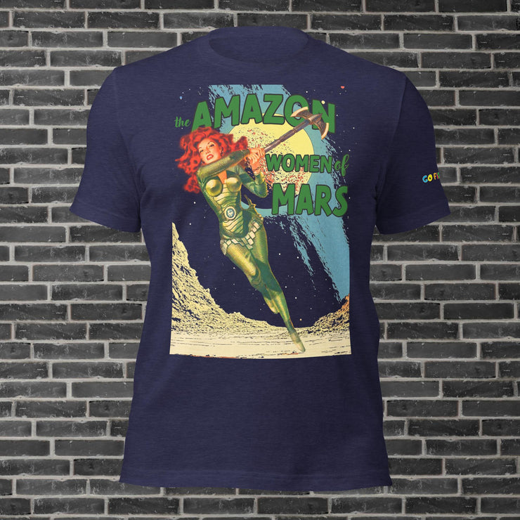 Image of Black Heather The Amazon Women of Mars Unisex t-shirt