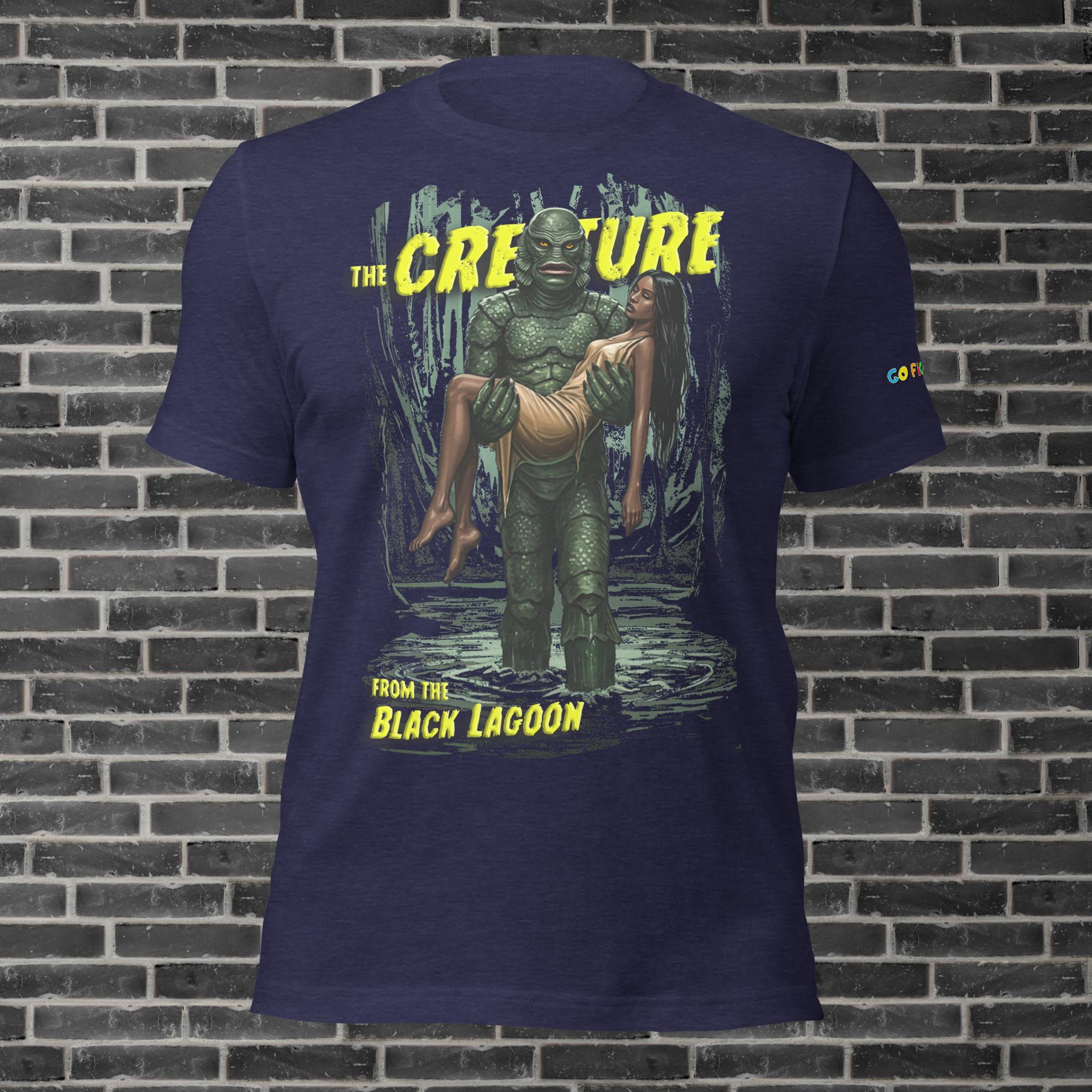 Image of Black Creature from the Black Lagoon Unisex t-shirt