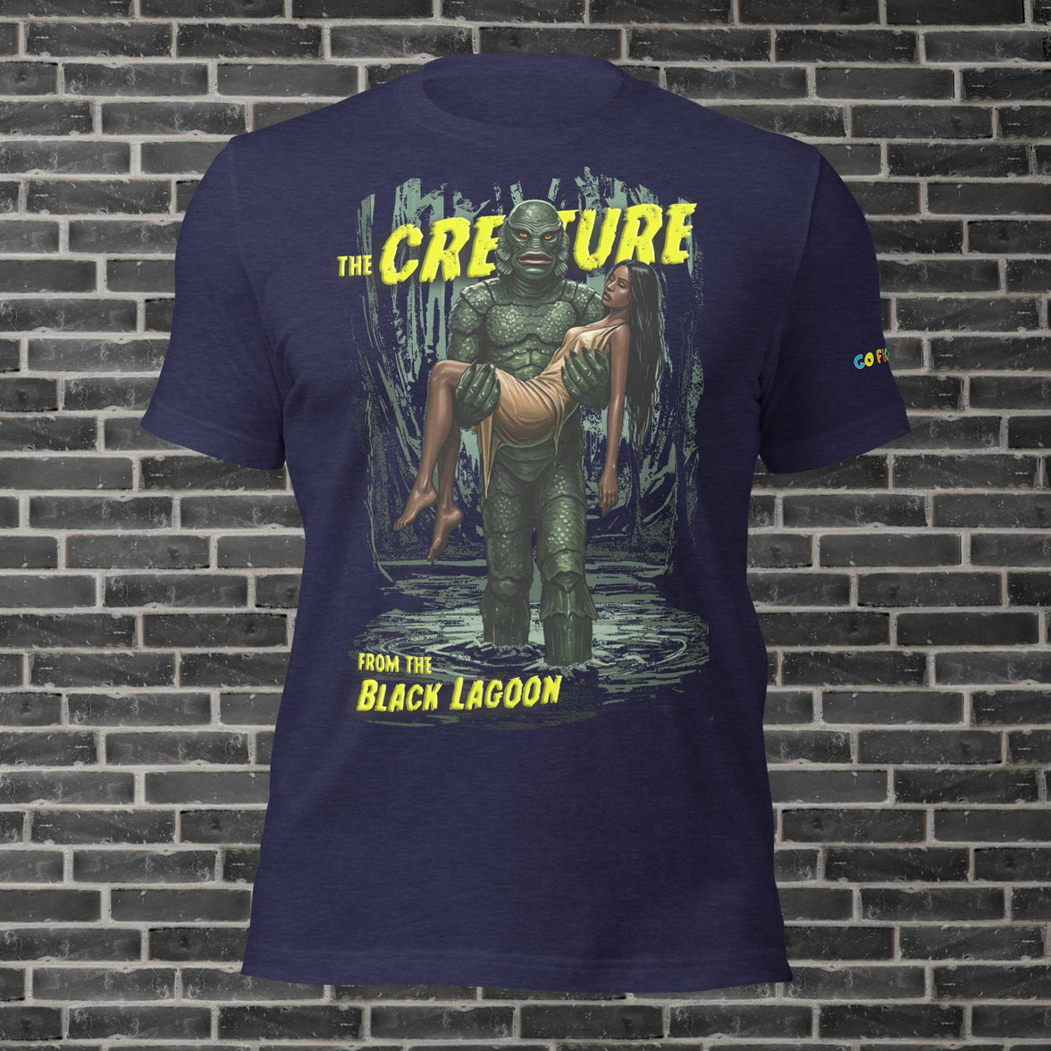 Image of Black Creature from the Black Lagoon Unisex t-shirt