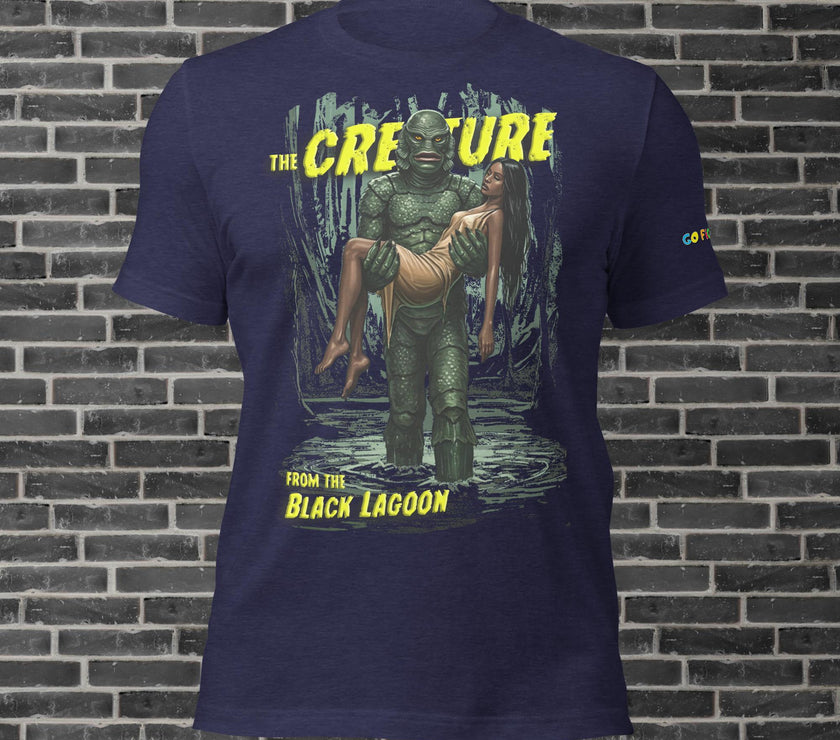Image of Black Creature from the Black Lagoon Unisex t-shirt