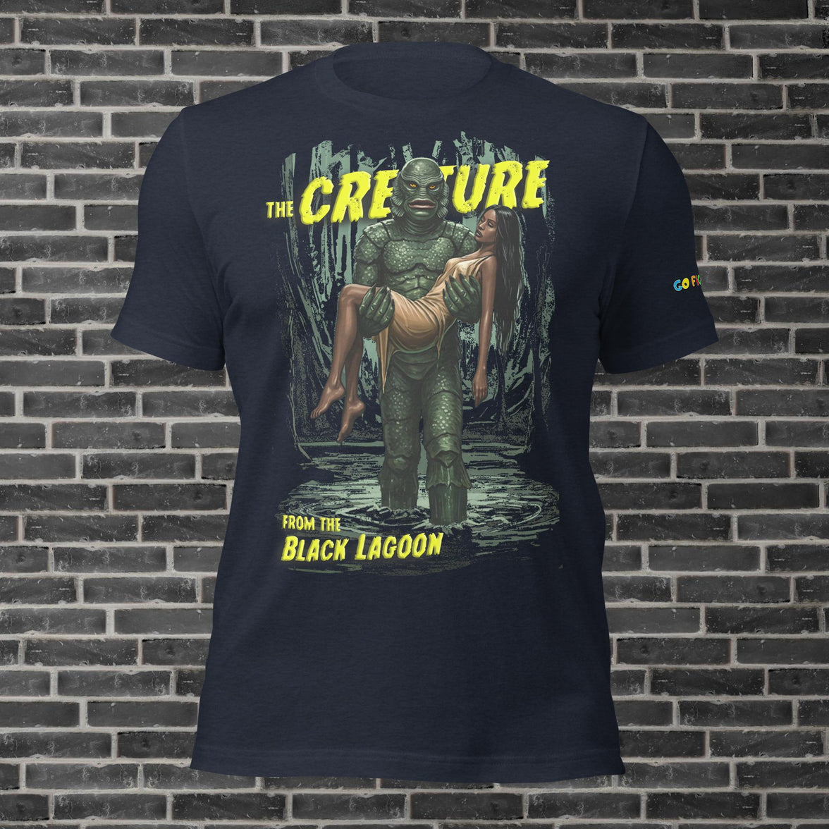 Image of Black Creature from the Black Lagoon Unisex t-shirt