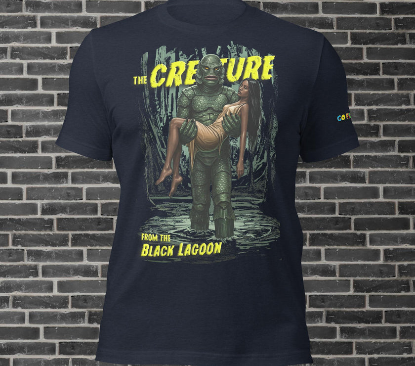 Image of Black Creature from the Black Lagoon Unisex t-shirt