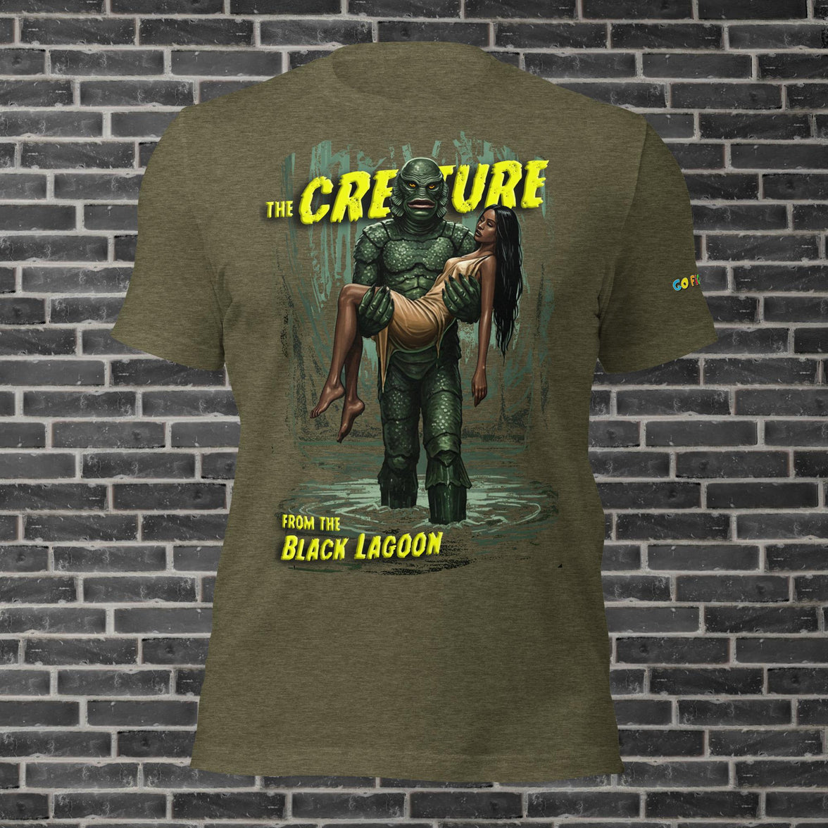 Image of Black Creature from the Black Lagoon Unisex t-shirt
