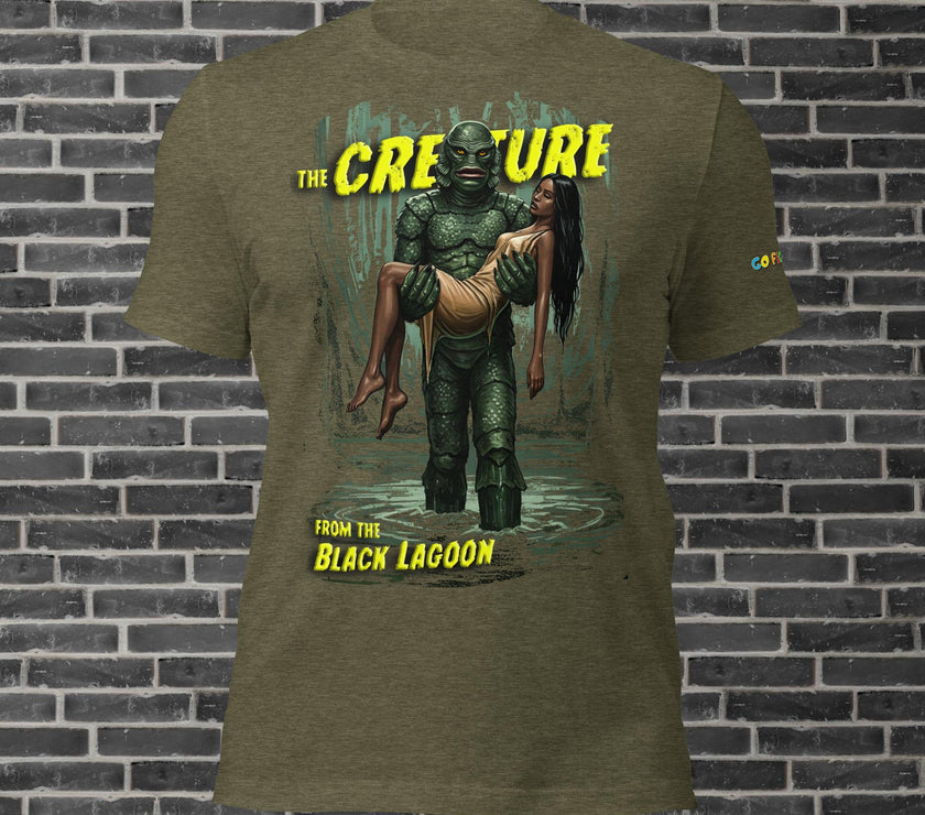 Image of Black Creature from the Black Lagoon Unisex t-shirt