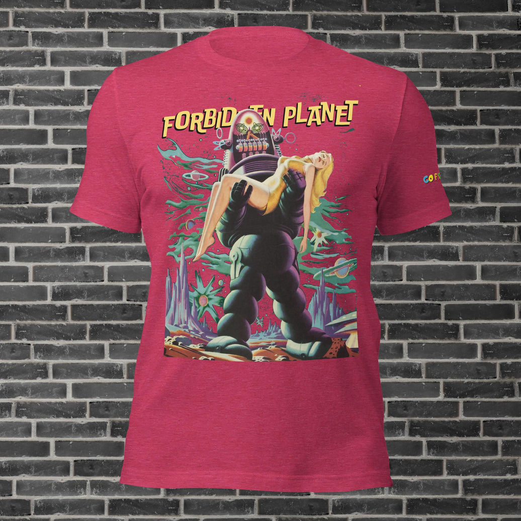 Image of Black Heather Forbidden Planet T-Shirt
