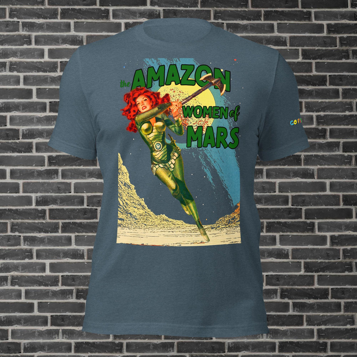 Image of Team Purple The Amazon Women of Mars Unisex t-shirt