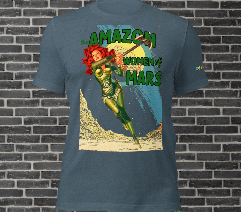 Image of Team Purple The Amazon Women of Mars Unisex t-shirt
