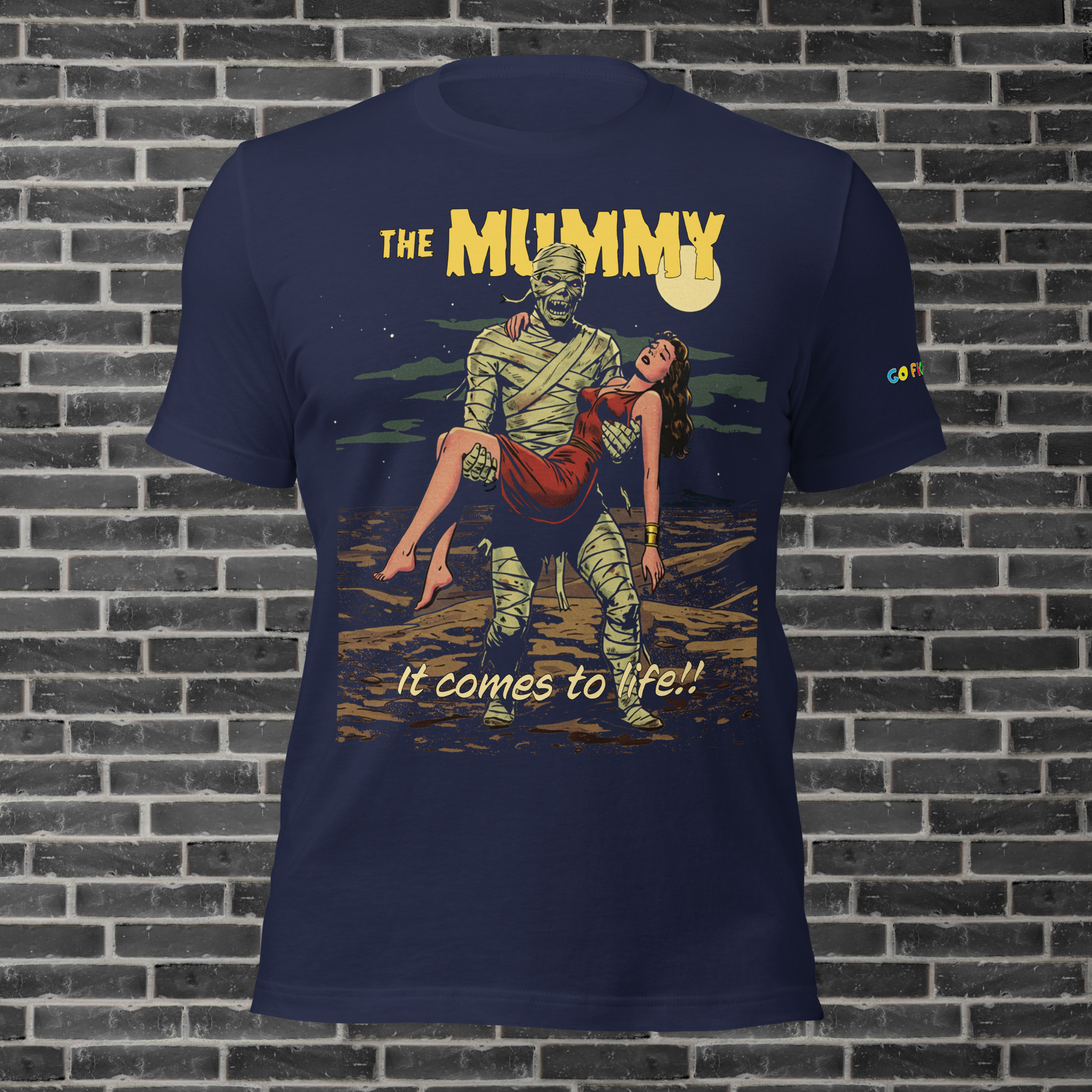 Image of Black “The Mummy's Treasure Unisex t-shirt