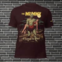 Image of Black Heather “The Mummy's Treasure Unisex t-shirt
