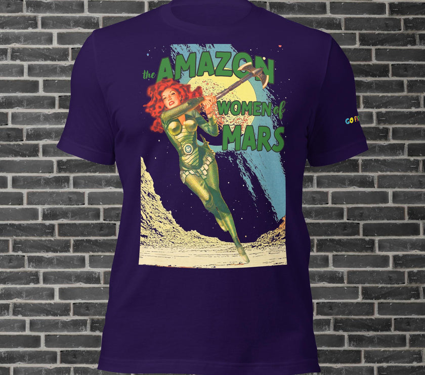 Image of Team Purple The Amazon Women of Mars Unisex t-shirt