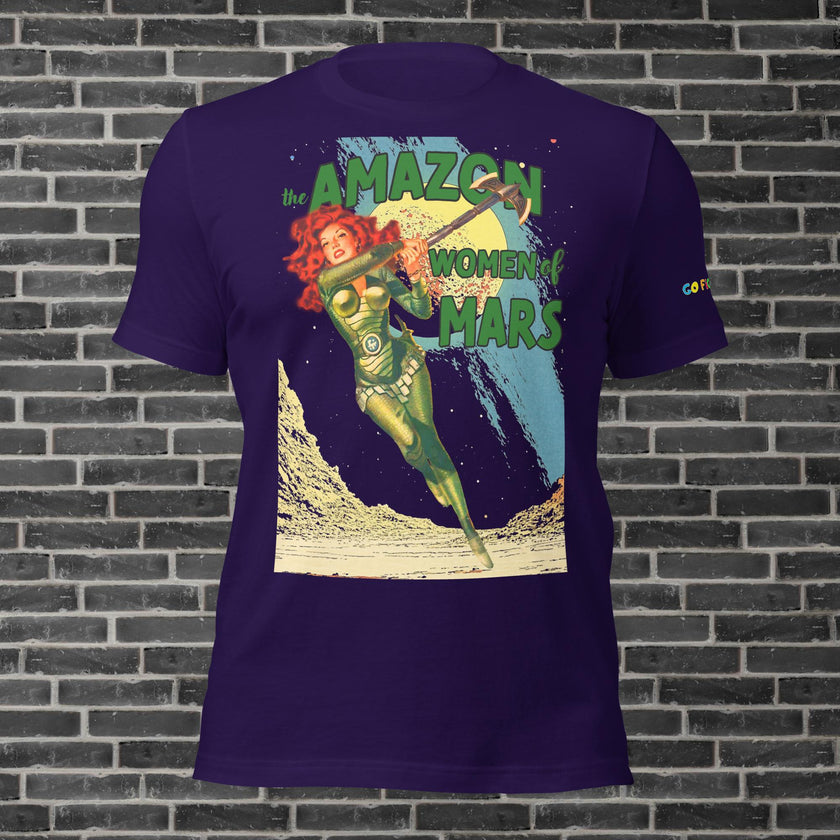 Image of Team Purple The Amazon Women of Mars Unisex t-shirt
