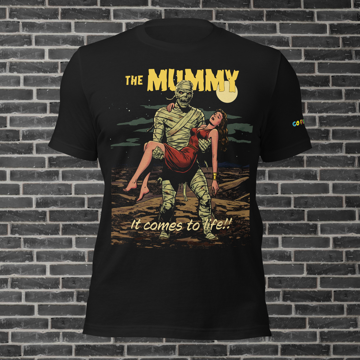 Image of Black “The Mummy's Treasure Unisex t-shirt