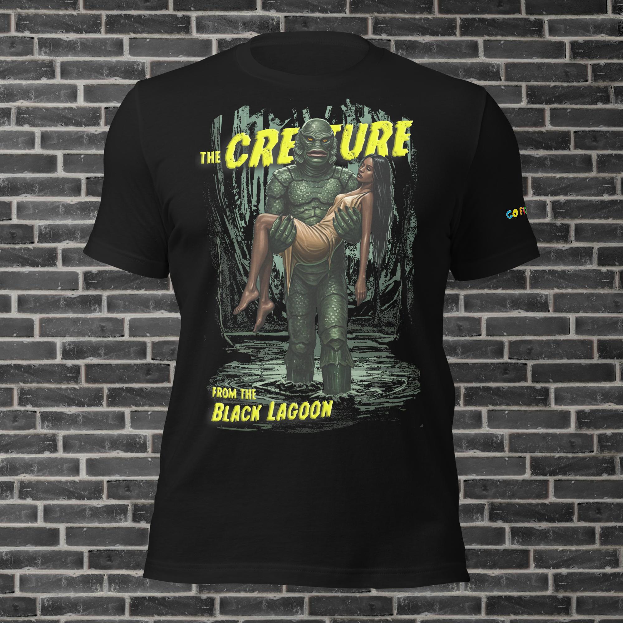 Image of Black Creature from the Black Lagoon Unisex t-shirt