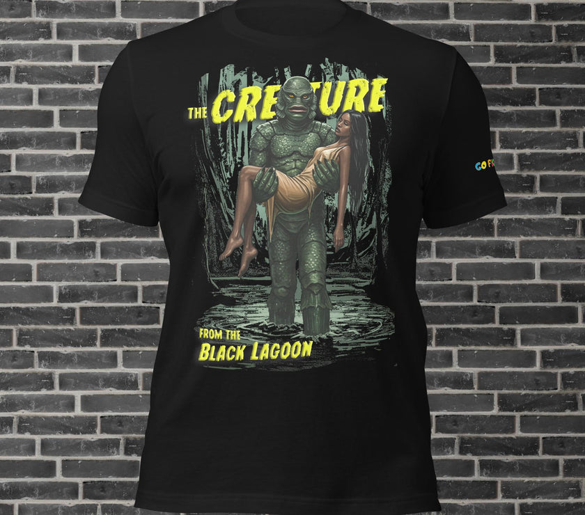 Image of Black Creature from the Black Lagoon Unisex t-shirt